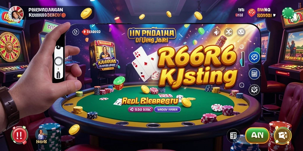 Tampilan utama gameplay R6R6 yang menarik dan penuh aksi.